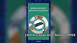 سنسور خازنی 10 میلی متری PNP NO Non Flush IP65