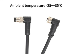 Konektor M8 dengan kabel yang sudah dibentuk