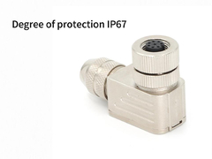 Konektor wanita logam M12