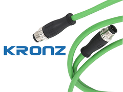 Konektor Kabel Penghubung IE M12 yang telah dirakit sebelumnya