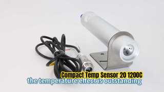 دماسنج مادون قرمز -20-1200C فولاد ضد زنگ فشرده