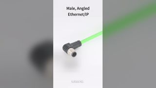 M12 IE Connector Industrial Ethernet Cable