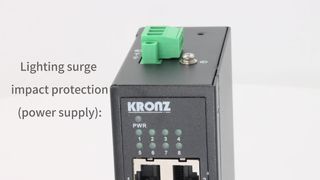 Industrial Ethernet Switch 8 Port DIN Rail Mount